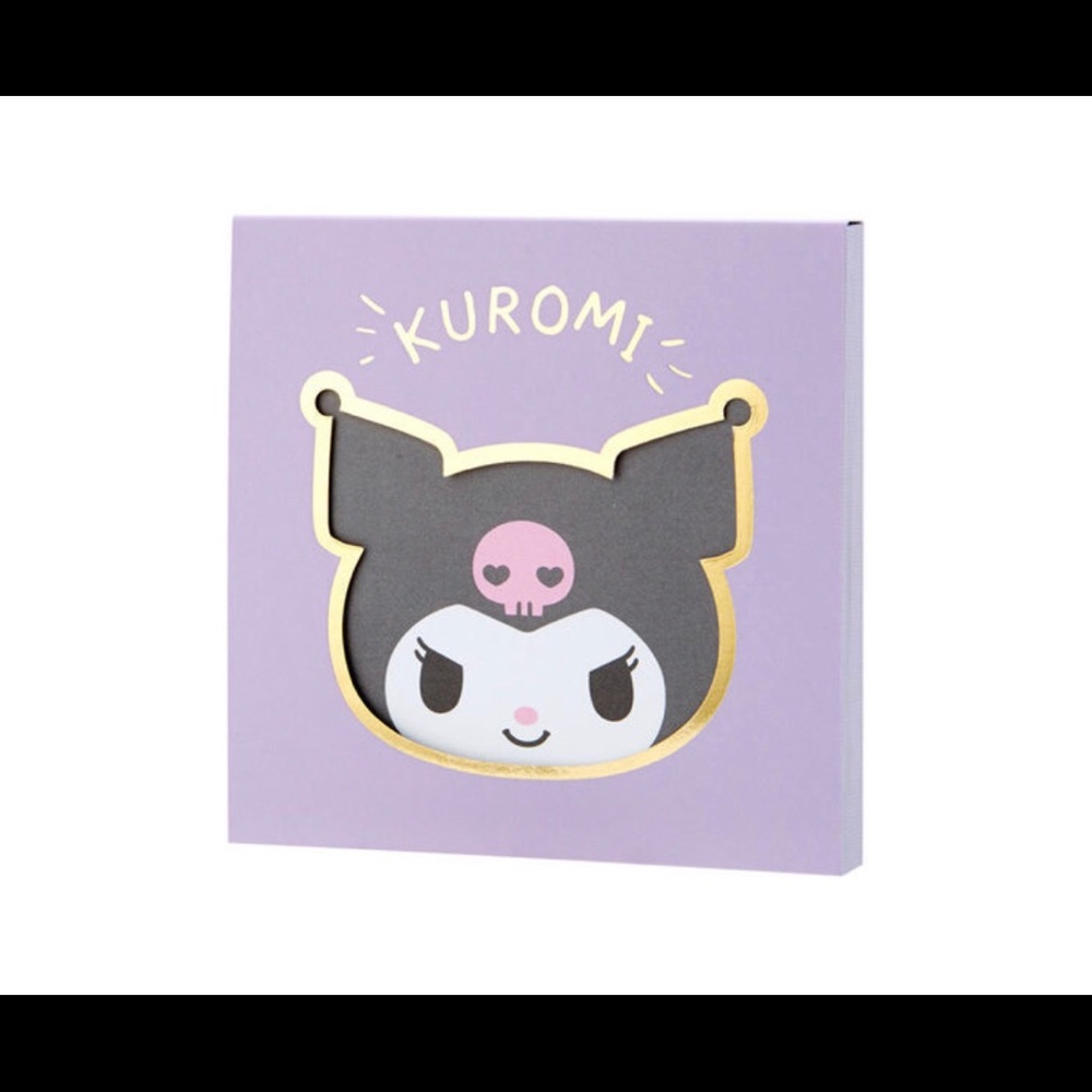 Kuromi memo pad HTF